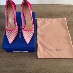 Stuart Weitzman Tasha 100 Pink Heels